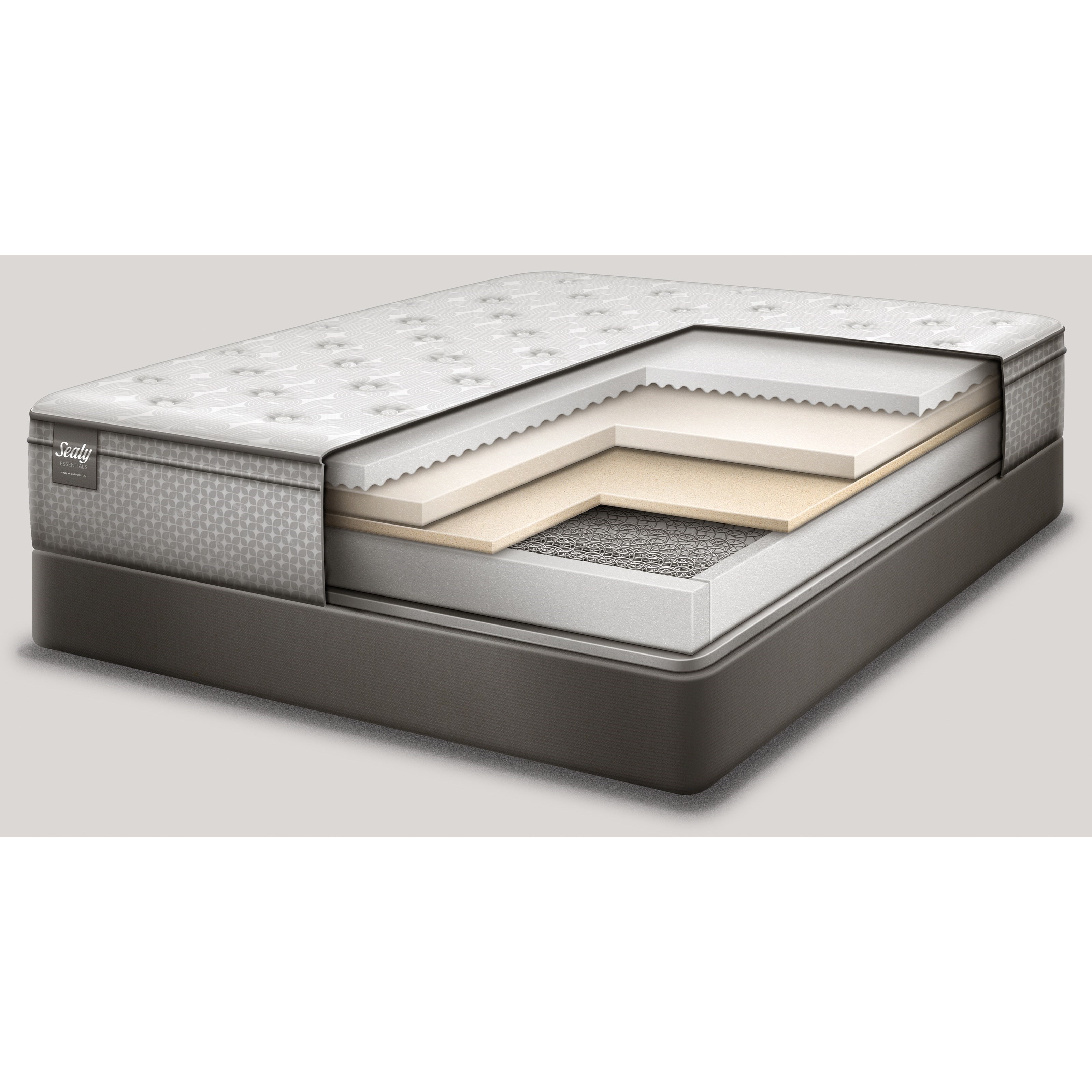 Sealy stablesupport queen low shop profile box spring
